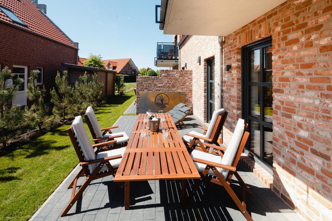 Kuesten Suite Sued - Seitliche Wasserlage, Terrasse, 70Qm Гретзиль Экстерьер фото
