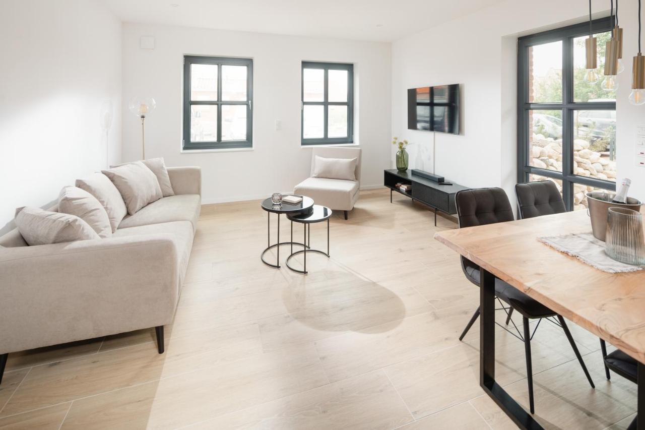 Kuesten Suite Sued - Seitliche Wasserlage, Terrasse, 70Qm Гретзиль Экстерьер фото