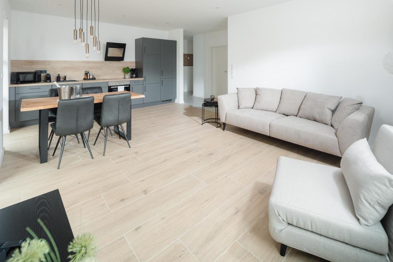 Kuesten Suite Sued - Seitliche Wasserlage, Terrasse, 70Qm Гретзиль Экстерьер фото