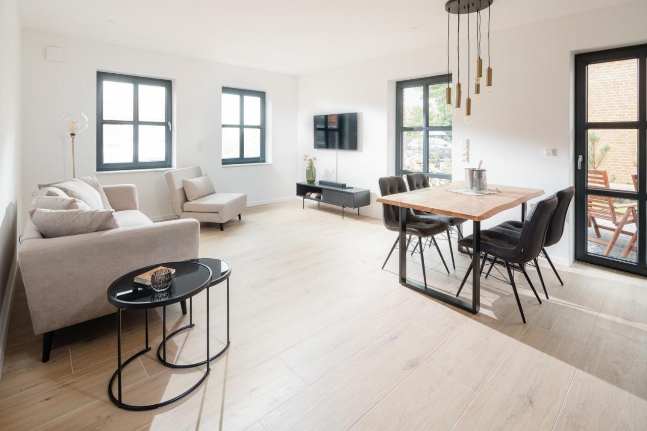 Kuesten Suite Sued - Seitliche Wasserlage, Terrasse, 70Qm Гретзиль Экстерьер фото